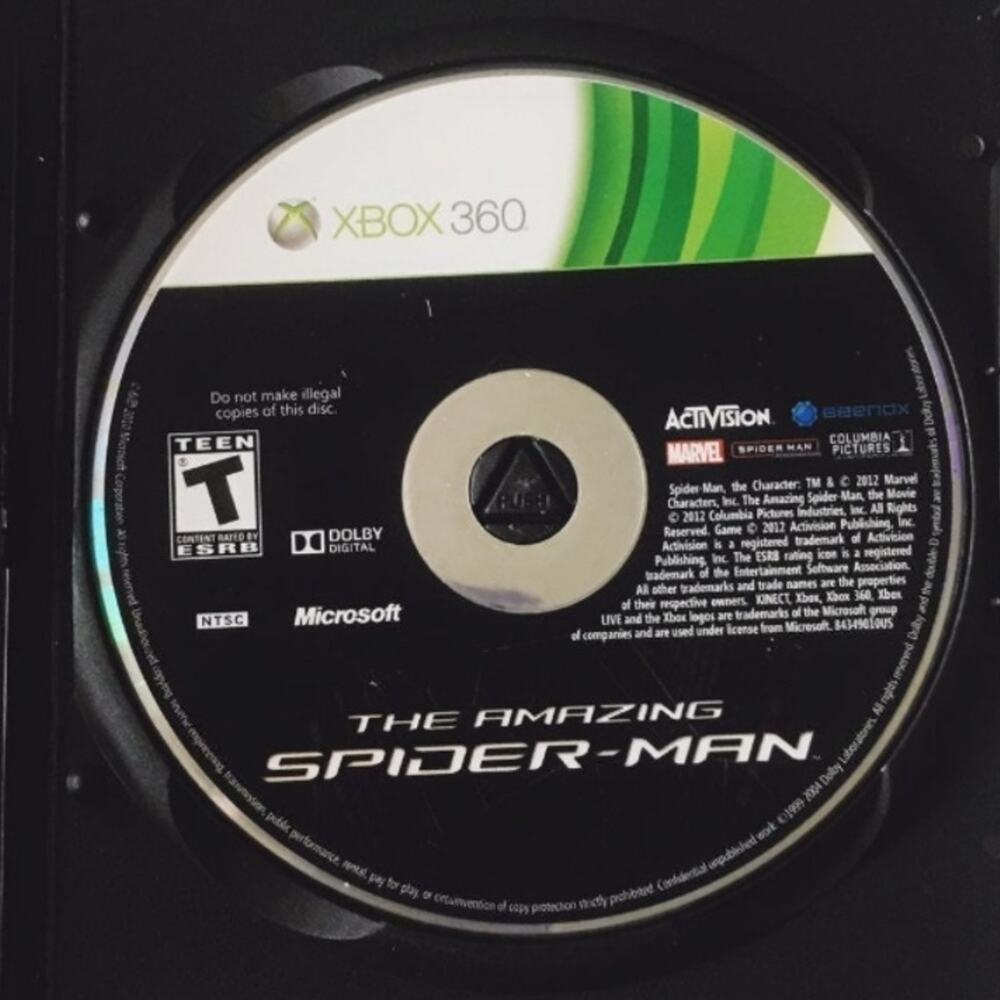 The Amazing Spider-Man Xbox 360